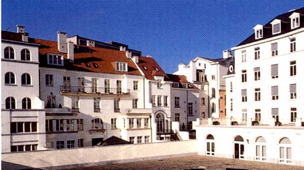 Rue de Laeken,Garden-Court